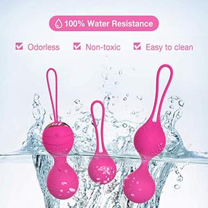 Masseur Boules <span class=keywords><strong>de</strong></span> <span class=keywords><strong>Geisha</strong></span> pour Femmes & Silicone Sans Fil Télécommande Masseur Rechargeable - Product Image 4
