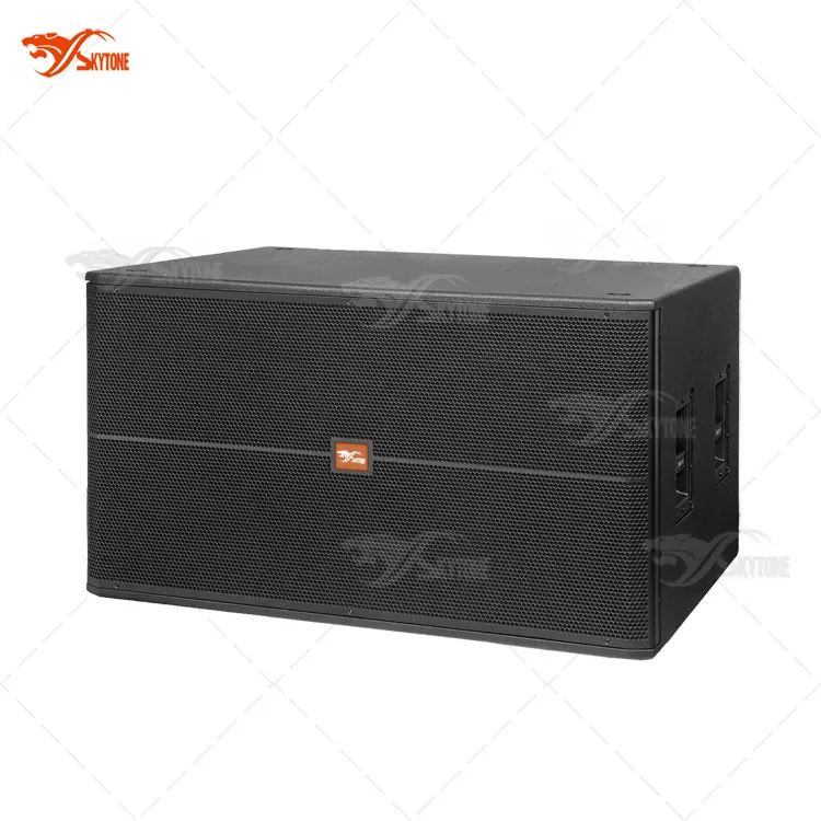 2x18" powerful subwoofer, SRX728S professional bass for Night club, disco room and concert