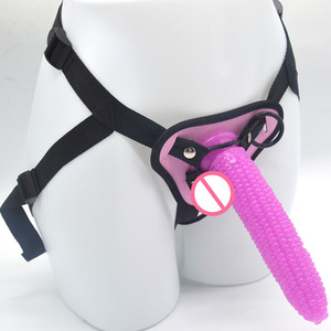 FAAK 19cm FORMA DE MAÍZ consolador <span class=keywords><strong>anal</strong></span> lesbiana juguete del sexo del pene con correa juguete del sexo MILF consolador pantalones de lesbianas