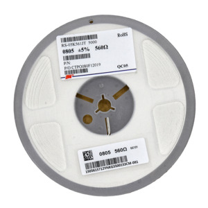 Résistance <span class=keywords><strong>SMD</strong></span> de haute qualité 0805 <span class=keywords><strong>560</strong></span> OHM 5% RMCF0805JT560R - Product Image 2