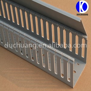 पीवीसी चैनल केबल ट्रे पीवीसी तारों केबल डक्ट - Product Image 2
