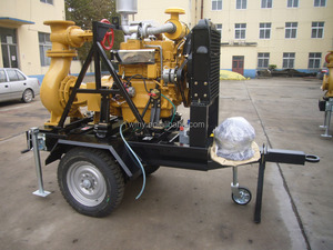 Conjunto de bomba de água para <span class=keywords><strong>motor</strong></span> diesel, com reboque para irrigação - Product Image 5