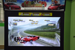 Hot bán 42-inch <span class=keywords><strong>3D</strong></span> Arcade trò chơi đua xe máy điện tử OUTRUN xe mô phỏng trong tiếng anh làm bằng nhựa bền - Product Image 3