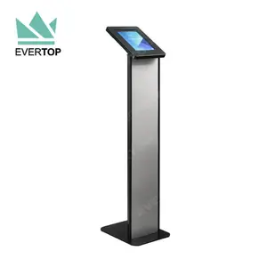 Display Kiosk LSF09 Display Android Tablet Kiosk Floor Stand Security Display For IPad Floor Stand Device Integration Kiosk With Graphic
