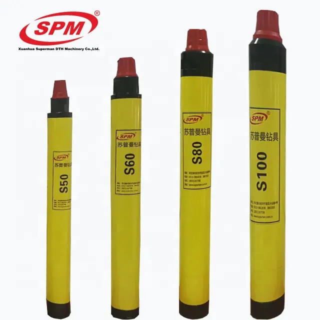 SPM S100 10 inch 300mm High Air Pressure DTH Rock Drilling Hammer / drill tool spare parts for drill rig