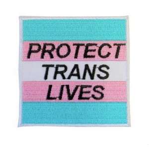 Tuỳ Chỉnh Chuyển Giới Pride Thêu Vá Với <span class=keywords><strong>Hook</strong></span> Và <span class=keywords><strong>Loop</strong></span> - Product Image 5