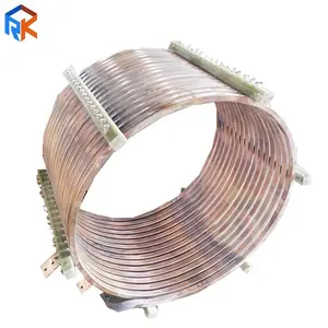 Quick Coil Change Intermediate Frequency Induction Furnace Bars Electromagnetic Heating