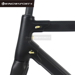 2017 winow Classic <span class=keywords><strong>Carbon</strong></span> Road Bike frame ajuste Di2 <span class=keywords><strong>y</strong></span> mecánico full <span class=keywords><strong>carbon</strong></span> fiber bici del camino - Product Image 2