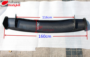 Pour Skyline R33 Bee-R CF <span class=keywords><strong>GT</strong></span> aileron arrière 5 pièces (adapté uniquement à la base du becquet arrière GTR) - Product Image 3