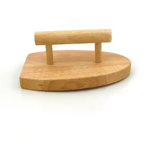 Papan setrika anak-anak Mini, papan setrika kecil portabel, papan kayu setrika