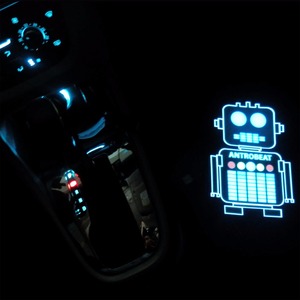 مختلف اللون التعادل ملصقات السيارة الكهربية ، وامض مع الموسيقى - Product Image 5