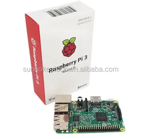 Latest Version Original Raspberry Pi 3 Model B Supports WiFi and Bluetooths E14 Version Made in P.R.C