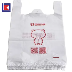 Tailin HDPE Plastic Branded Einkaufstaschen T-Shirt Verpackung Plastiktüte