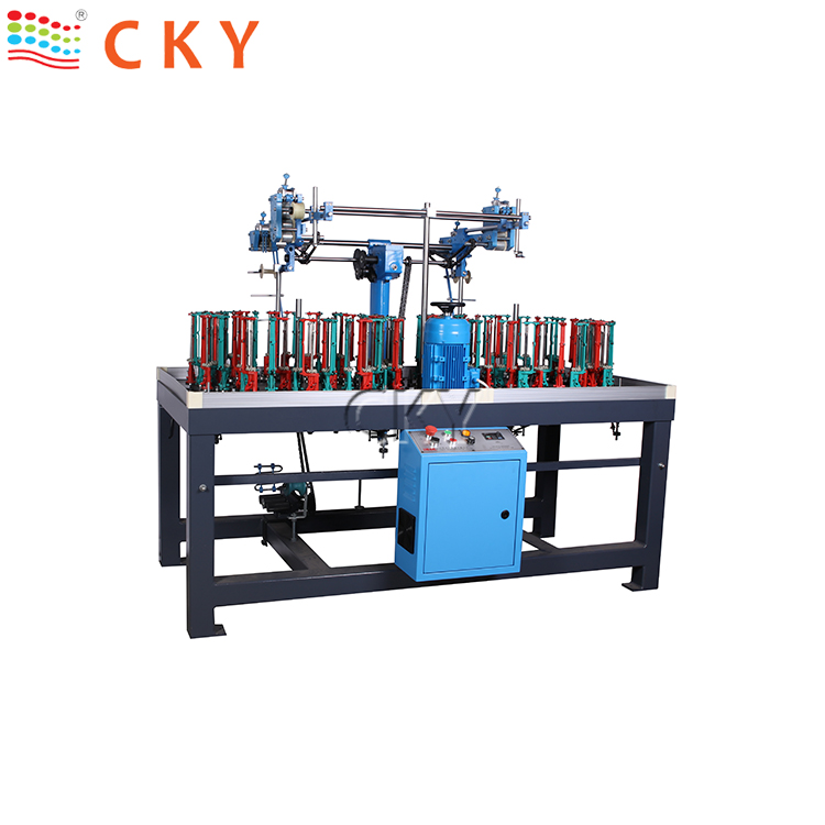 CKY 248A Плавная Операция 3-Strand шнур оплеточной машины парашют шнур оплеточной машины