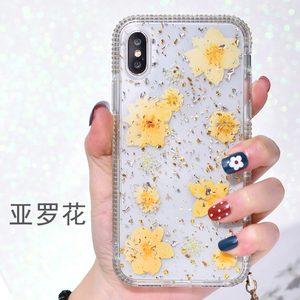 Funda trasera con diseño de pétalos para <span class=keywords><strong>Iphone</strong></span> X, XR, <span class=keywords><strong>XS</strong></span>, Max, color dorado y plateado - Product Image 3