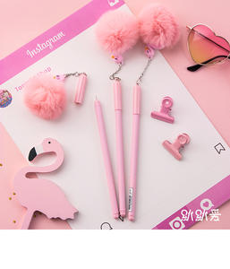 Bolígrafo de Gel con diseño creativo de flamenco y Cisne, bolígrafo para la firma Escolar, suministros de oficina, regalo - Product Image 2