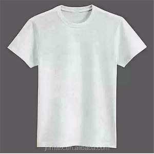Alta calidad 100% algodón blanco de compresión <span class=keywords><strong>t</strong></span> camisa de las existencias - Product Image 1