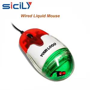 Best cheap Cute design Floater 3D wired liquid aqua mouse