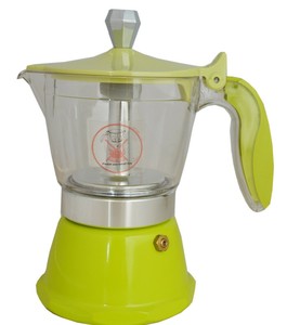 Mini presse à expresso manuelle pour cuisinière et <span class=keywords><strong>gaz</strong></span> avec bouton diamant - Product Image 6