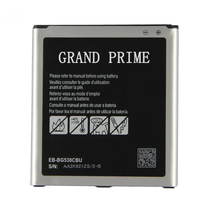 OEM factory battery for Samsung galaxy grand prime G530 Cell phone battery J3 J5 lithium polymer battery