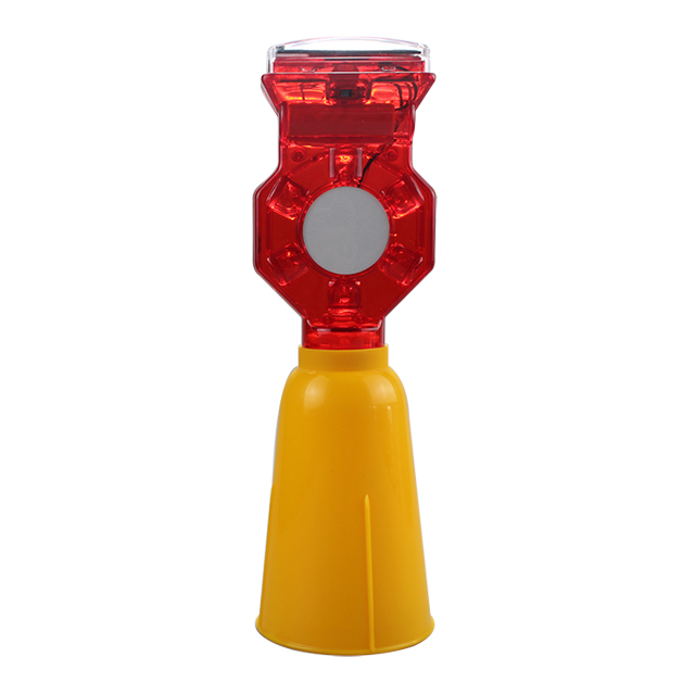 Подъездной дорожный рабочий источник питания Solor пластиковый светодиодный фонарик лампа мигающие огни для безопасности дорог предупреждающий сигнал