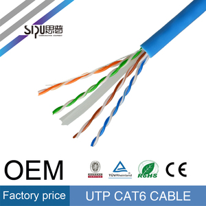 SIPU haute vitesse utp lan pour réseau <span class=keywords><strong>internet</strong></span> de gros cat6 cuivre <span class=keywords><strong>câble</strong></span> prix <span class=keywords><strong>par</strong></span> mètre - Product Image 4