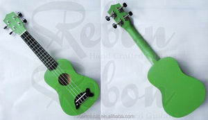 21 นิ้วสีเขียว ukulele