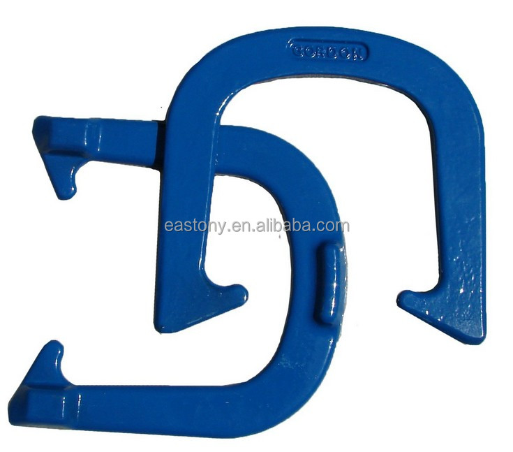 Подковы pзуда-NHPA разрешено для турнира Play-падение Кованое строительство-одна пара (2 туфли)-синяя отделка