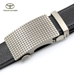 qualité en cuir véritable bracelet hommes automatique boucle ceinture <span class=keywords><strong>sans</strong></span> boucle ceinture à cliquet sangle - Product Image 4