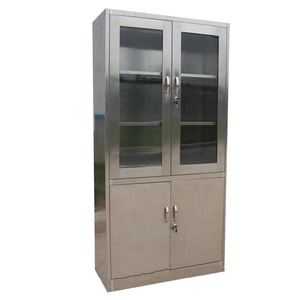 Tủ Phòng Thí Nghiệm Có Cửa Kính Tủ Tài Liệu Văn Phòng Bằng Thép - Product Image 1