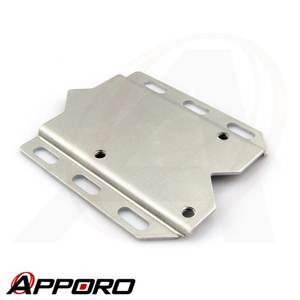 Personnalisé estampillé et plié AL5052 anodisé TV Mount feuille de support plaque pièces de fabrication de tôle - Product Image 2