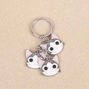 <span class=keywords><strong>Porte</strong></span>-<span class=keywords><strong>clés</strong></span> en métal en émail dur personnalisé - Product Image 5