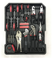 Ensemble de chariot à outils Kraftwelle Allemagne de 116 pièces, outils utilisés pour l'atelier, ensemble d'outils automobiles