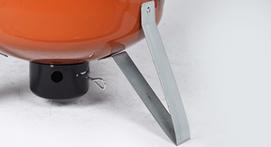Keyo lfgb al aire libre 18 "vertical 2 en 1 lujo carbón fumador <span class=keywords><strong>barbacoa</strong></span> parrilla con <span class=keywords><strong>chimenea</strong></span> - Product Image 5