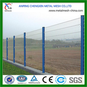 Chine vente chaude clôture grillagée / <span class=keywords><strong>vert</strong></span> vinyle enduit treillis métallique soudé clôture - Product Image 5