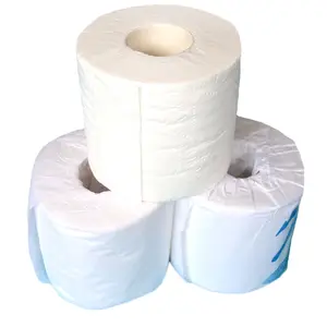 Goedkopere Prijs 100% Virgin Houtpulp 2ply Groothandel Bulk Toiletpapier Papier
