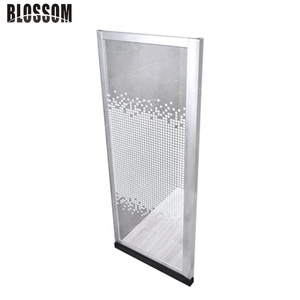 Pared de rueda de abrir la <span class=keywords><strong>puerta</strong></span> de partición de vidrio templado Pantalla de ducha corredera - Product Image 6