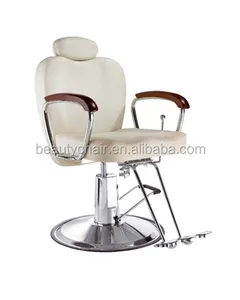 화이트 현대 패션 클래식 유압 이발사 의자 스타일링 살롱 뷰티