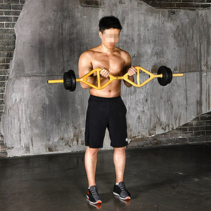 ZYFIT Home Gym Fitness Hammer <span class=keywords><strong>Curl</strong></span> Bodybuilding Weight Lifting Barbell Bar Weightlifting bar - Product Image 3