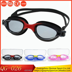 Muestra libre al por mayor personalidad distintiva de silicona gafas de natación con adultos y adolescentes - Product Image 3