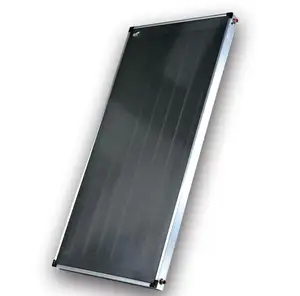 Flat Plate Solar Collector Oxidação Anódica Preto Painel coletor de energia solar térmica