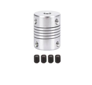 Verkoop Aluminium Kaak Spin Set Schroef Flexibele Koppeling Veerkoppeling <span class=keywords><strong>Encoder</strong></span> Koppeling 6Mm 8Mm 10Mm - Product Image 1