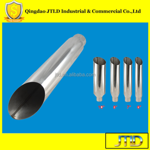5''ID*36" STAINLESS STEEL MITERED ANGLE <strong>STACKS</strong> <strong>EXHAUST</strong> TIP <strong>for</strong> <strong>TRUCK</strong> - Product Image 2