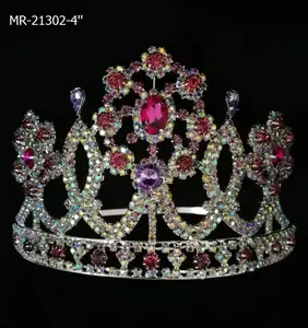 Fleur Corona Girl Queen Miss World Pageant Couronne Diadème