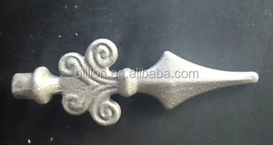 Picos forjados de 210x75mm para vallas, puertas, protectores de ventanas - Product Image 2