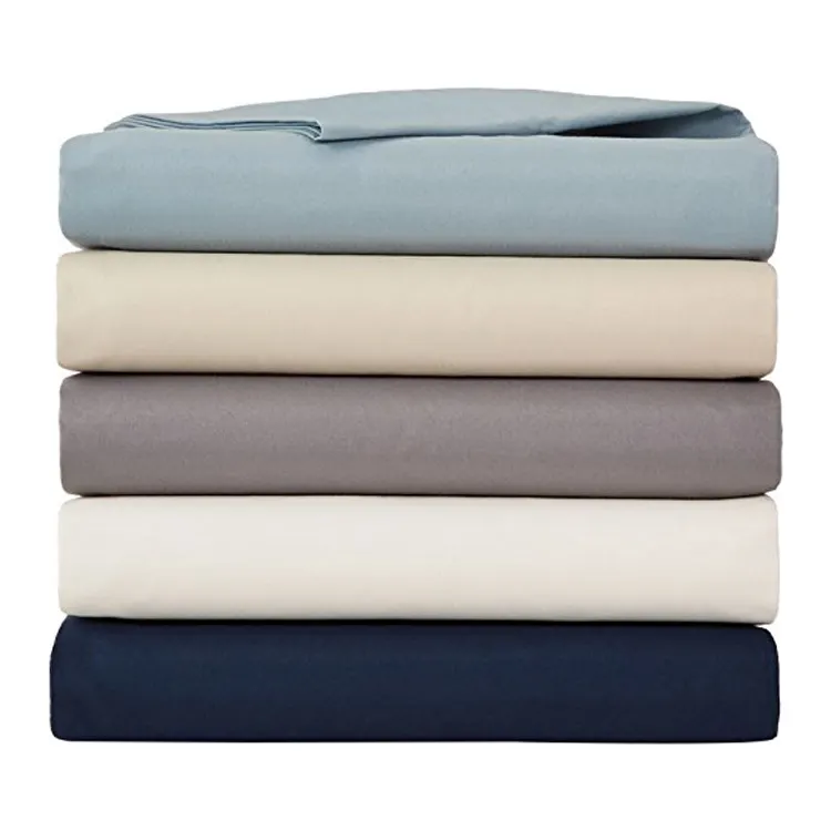 Wholesale 1800 fadenzahl ultra weiche falten kostenloser Elastic Fitted 4pcs gebürstet mikrofaser Bed Sheet set