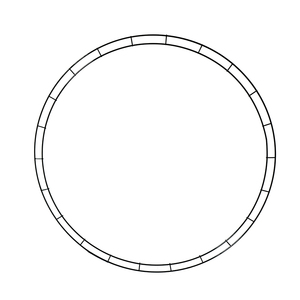 Factory Hots Various Kinds and Sizes Flat Wire <strong>Wreath</strong> <strong>Frames</strong> - Product Image 2