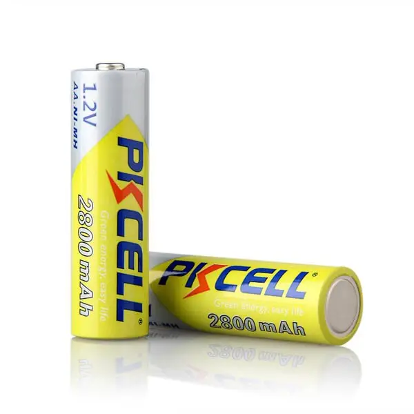 Pkcell rechargeable battery 1.2v ni mh battery 1.2v aa 2800mah rechargeable for solar light