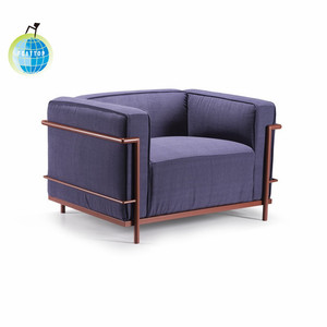 Sofá ejecutivo de cuero/tela, muebles de oficina modernos y elegantes, superventas - Product Image 2