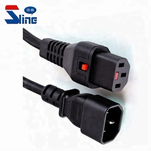 PDU UPS Jumper dây điện cáp IEC60320 C14 để C13 dẫn Mở Rộng Cam Vàng Xanh Đỏ 15A 250 V, 14/3 SJT Áo Khoác - Product Image 5